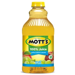 Mott's 100% Apple White Grape Juice- 64 fl oz