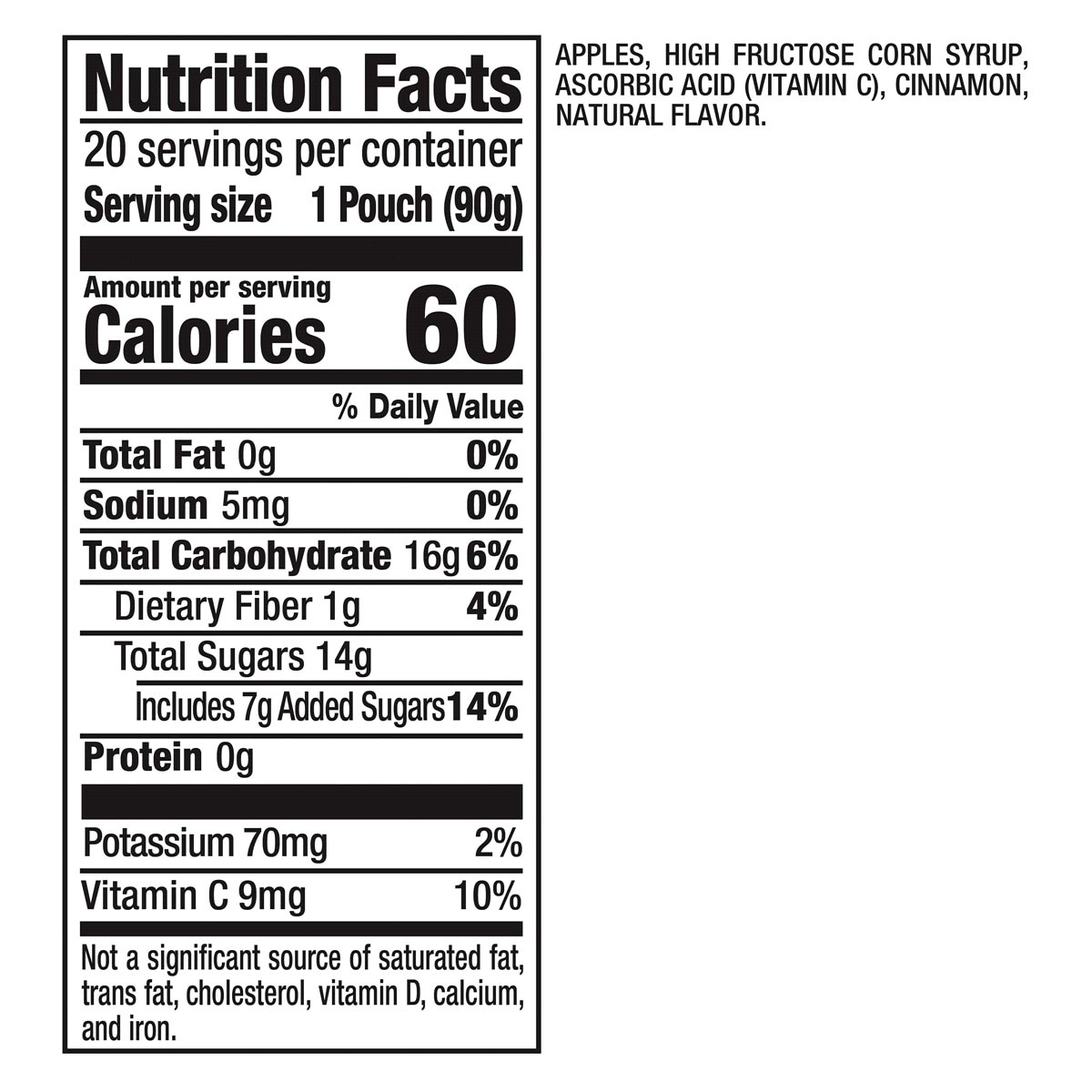 slide 29 of 29, Mott's Family Size Cinnamon Applesauce 20 ea, 20 ct