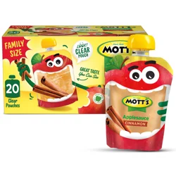 Mott's Family Size Cinnamon Applesauce 20 ea