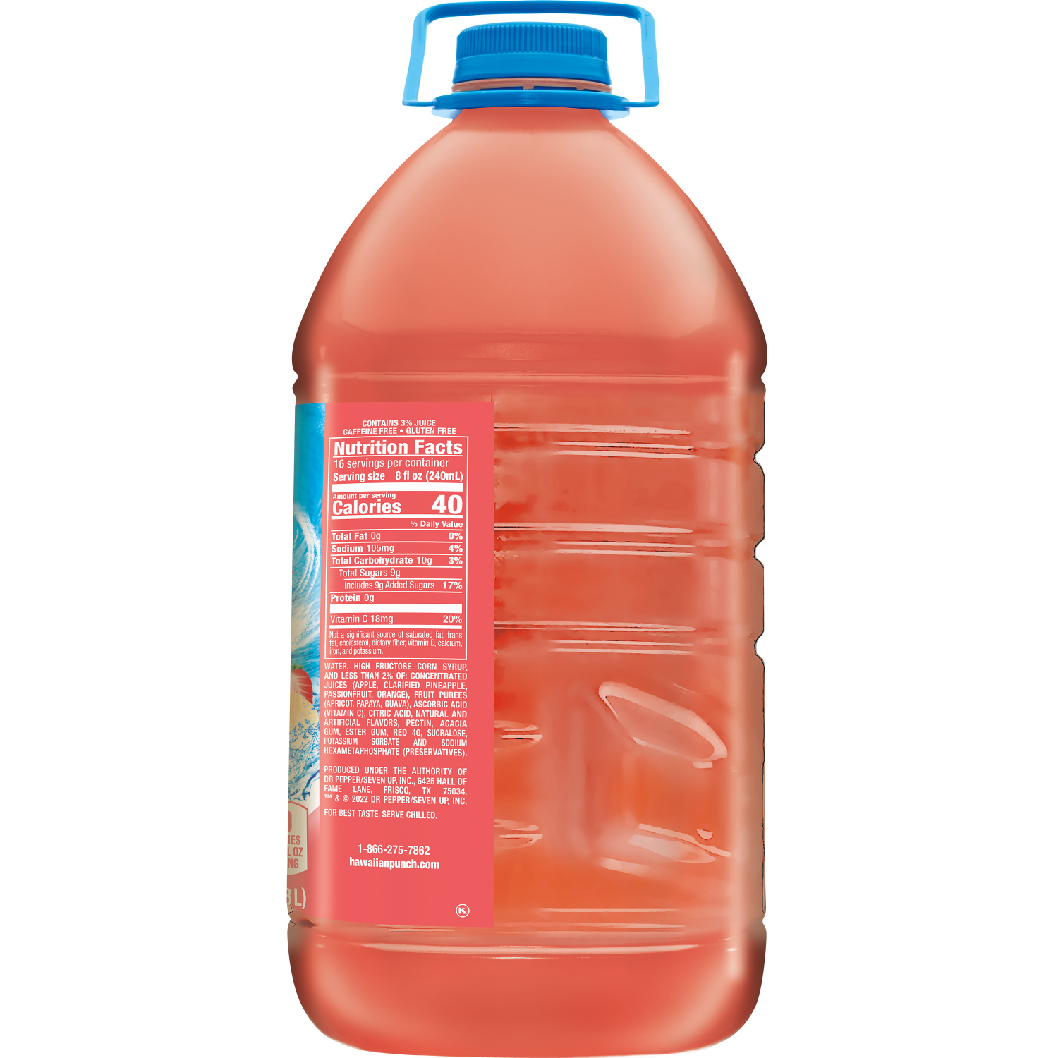 slide 2 of 4, Hawaiian Punch Swell Strawberry Banana, 1 gal bottle, 1 gal
