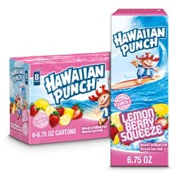 Hawaiian Punch Lemon Berry Squeeze Juice Drink