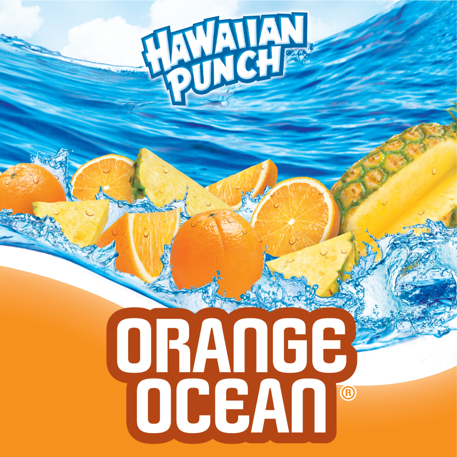 slide 2 of 7, Hawaiian Punch Orange Ocean, 10 fl oz bottles, 6 pack, 6 ct