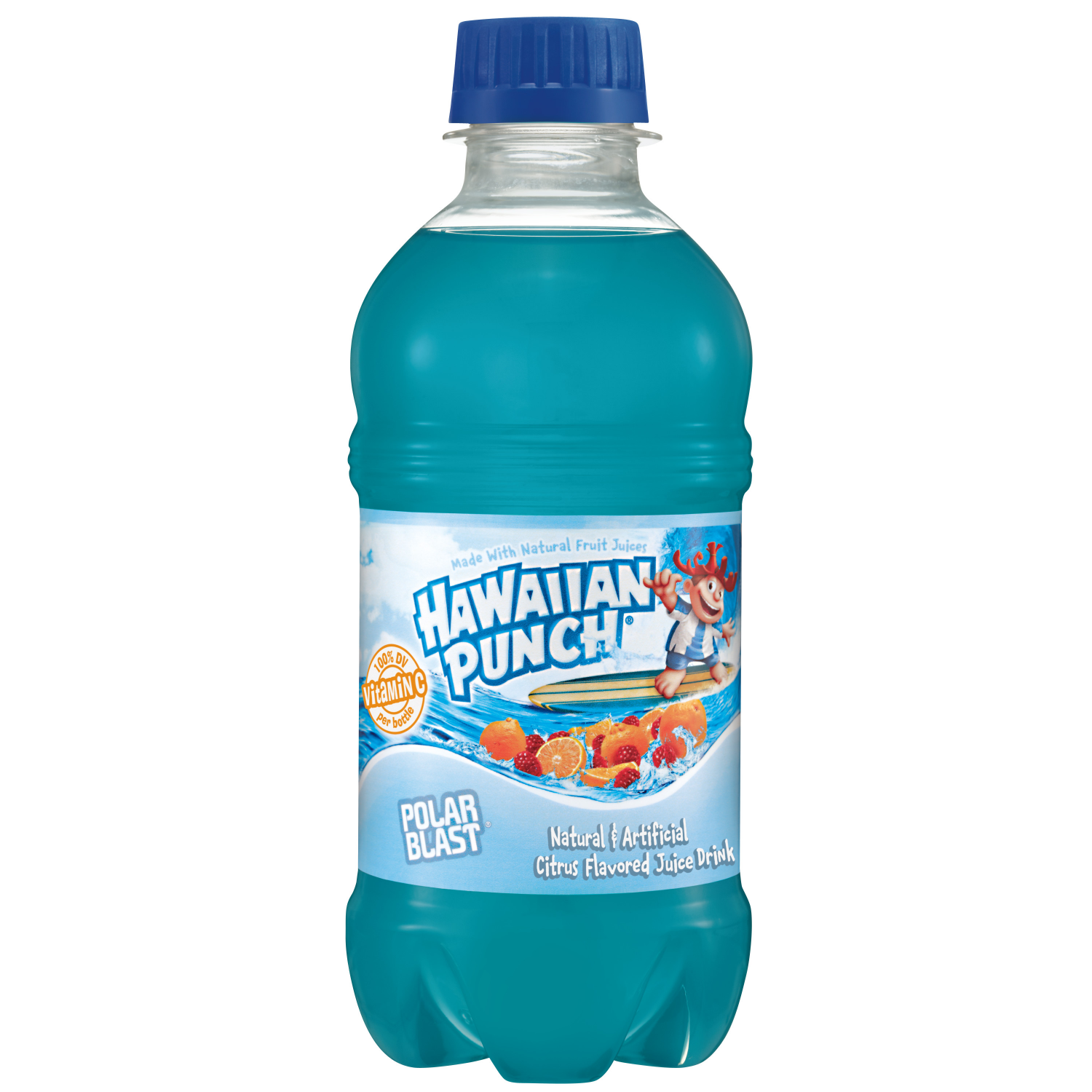 slide 3 of 3, Hawaiian Punch Polar Blast Juice Drink 6 ea, 6 ct