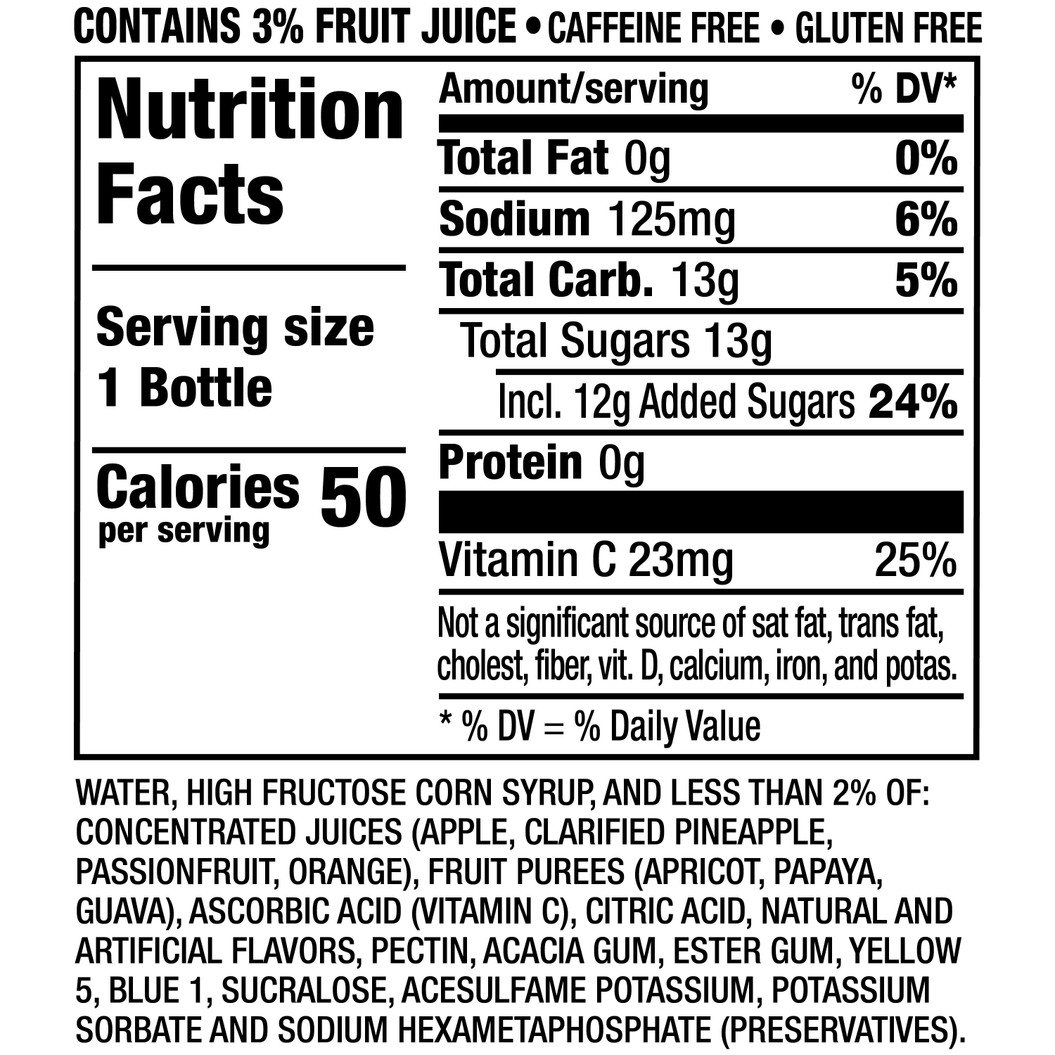 slide 3 of 5, Hawaiian Punch Green Berry Rush, 10 fl oz bottles, 6 pack, 6 ct