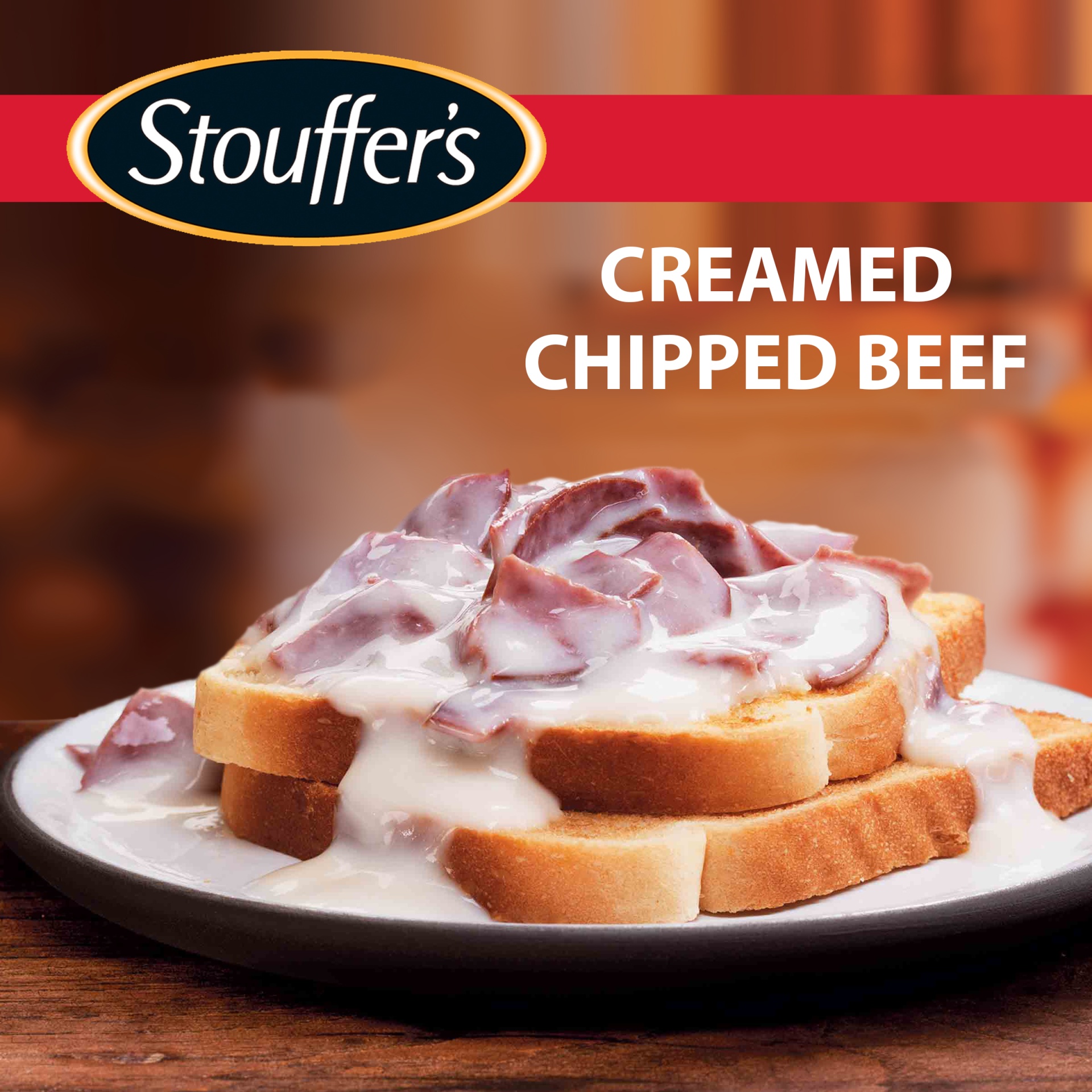 slide 2 of 6, Stouffer's Creamed Chipped Beef, 