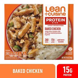 Lean Cuisine Protein Kick Baked Chicken Frozen Entree - 8.625 Oz