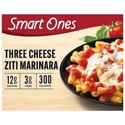 Smart Ones Three Cheese Ziti Marinara Frozen Meal - 9 Oz