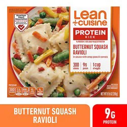 Lean Cuisine Protein Kick Butternut Squash Ravioli Frozen Entree Box - 9.875 Oz