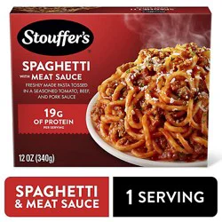Stouffer's Spaghetti With Meat Sauce Frozen Meal - 12 Oz