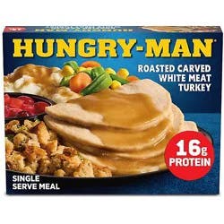 Hungry-Man Roasted Turkey Breast Frozen Dinner - 16 Oz