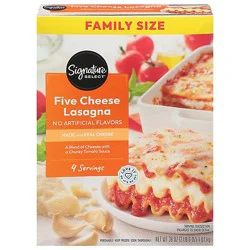 Signature Select Frozen Italian Six Cheese Lasagna - 40 Oz