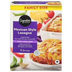 Signature Select Gourmet Club Mexican Lasagna - 40 Oz
