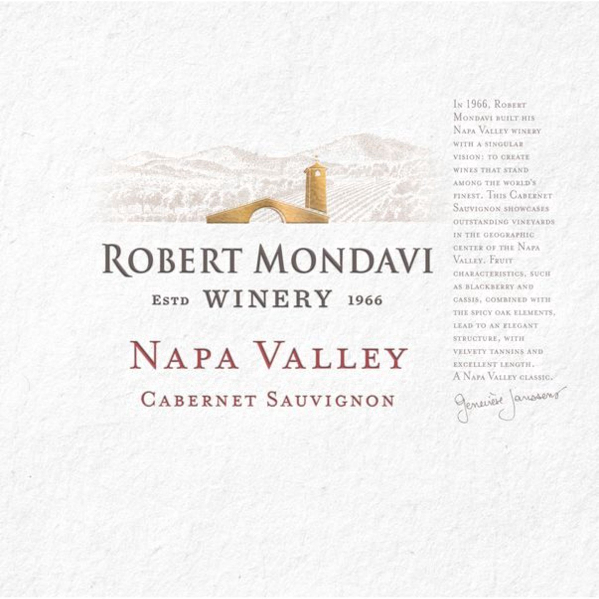 slide 10 of 15, Robert Mondavi Winery Napa Valley Cabernet Sauvignon Red Wine, 750 mL Bottle, 25.35 fl. oz