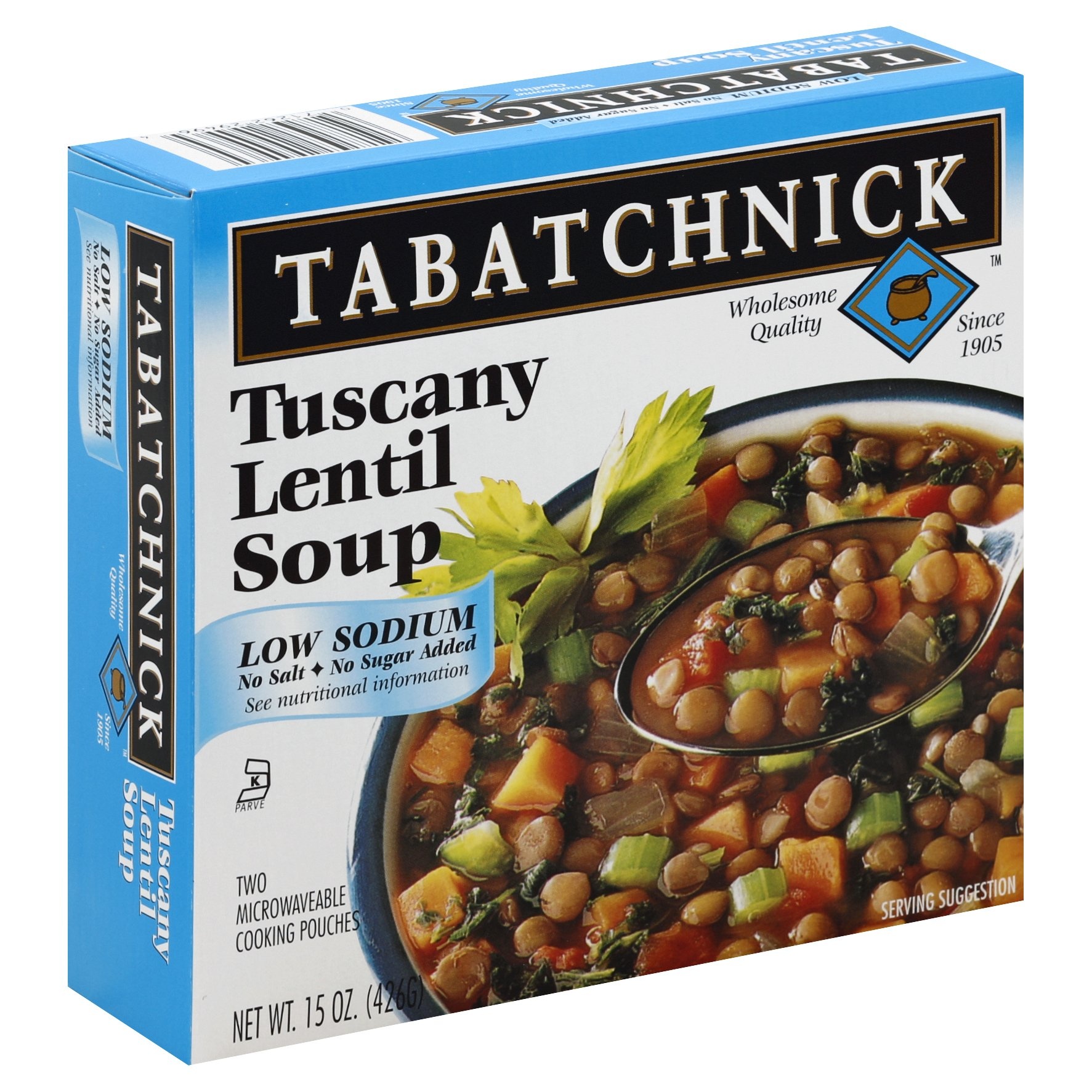 slide 1 of 1, Tabatchnick Organic Tuscany Lentil Soup, 15 oz
