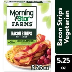 Morningstar Farms Veggie Breakfast Veggie Bacon Strips Original Vegetarian - 5.25 Oz