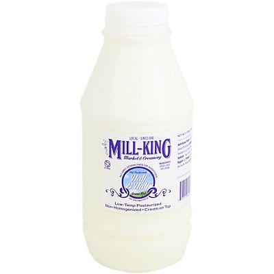 slide 1 of 1, Mill-King Half & Half, 16 oz