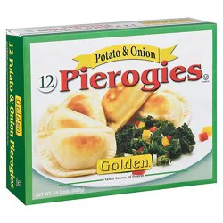 Golden Pierogies Potato & Onion 12 Count - 16 Oz