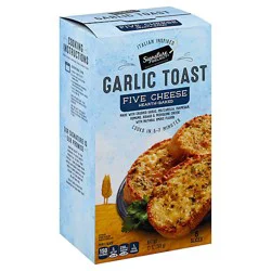 Signature Select Garlic Toast Five-Cheese 8 Count - 13 Oz
