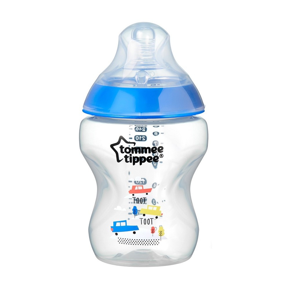 slide 4 of 6, Tommee Tippee Closer to Nature Bottle Clear, 3 ct; 9 oz