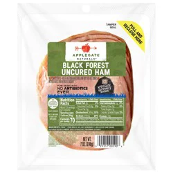 Applegate Farms Applegate Natural Uncured Black Forest Ham - 7oz