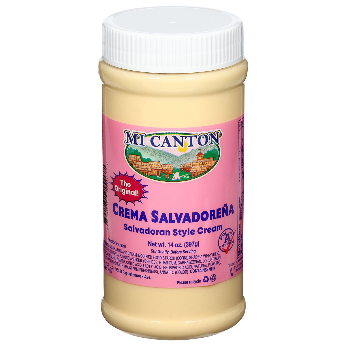 slide 5 of 13, Mi Canton Salvadoran Style Cream 14 oz, 14 oz