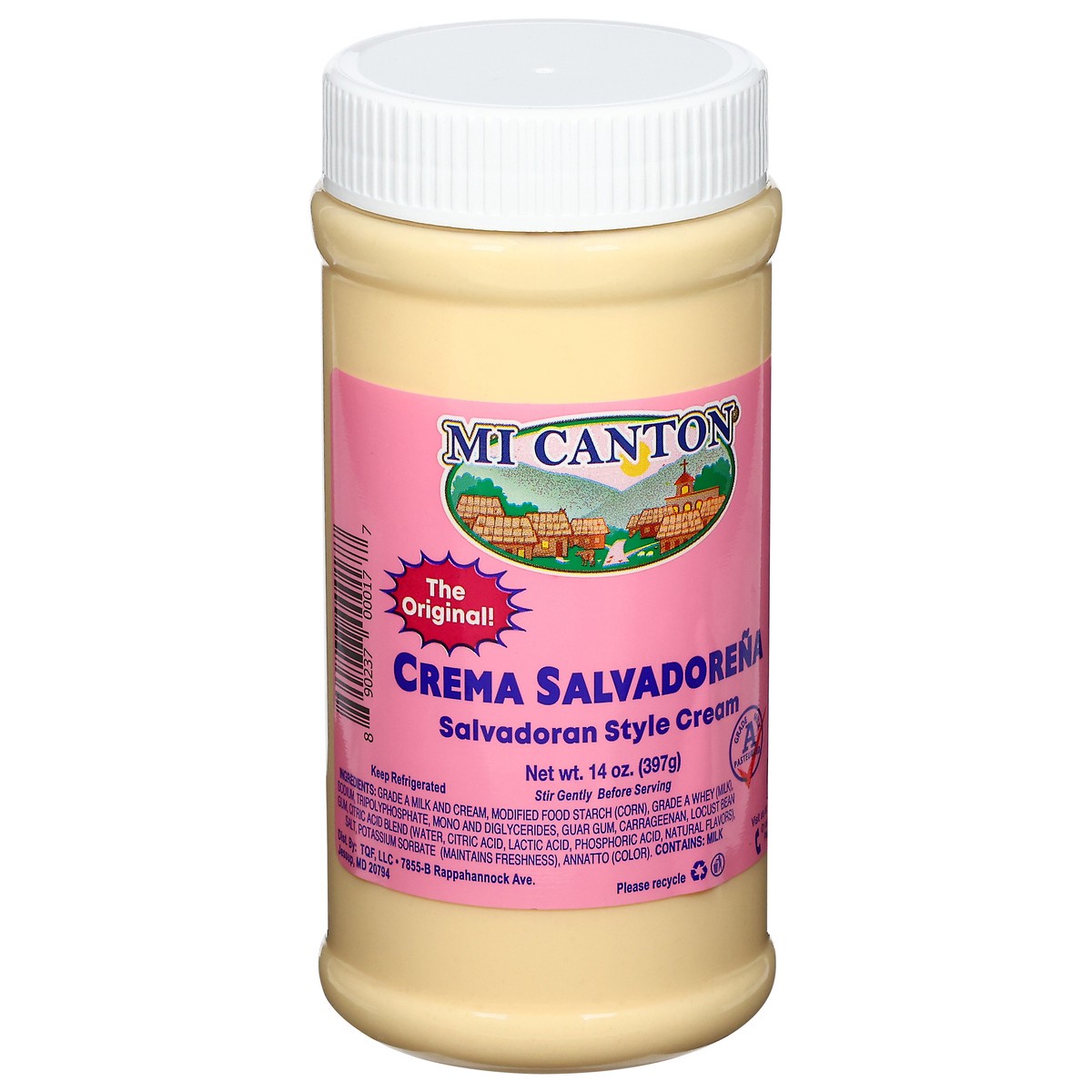 slide 3 of 13, Mi Canton Salvadoran Style Cream 14 oz, 14 oz