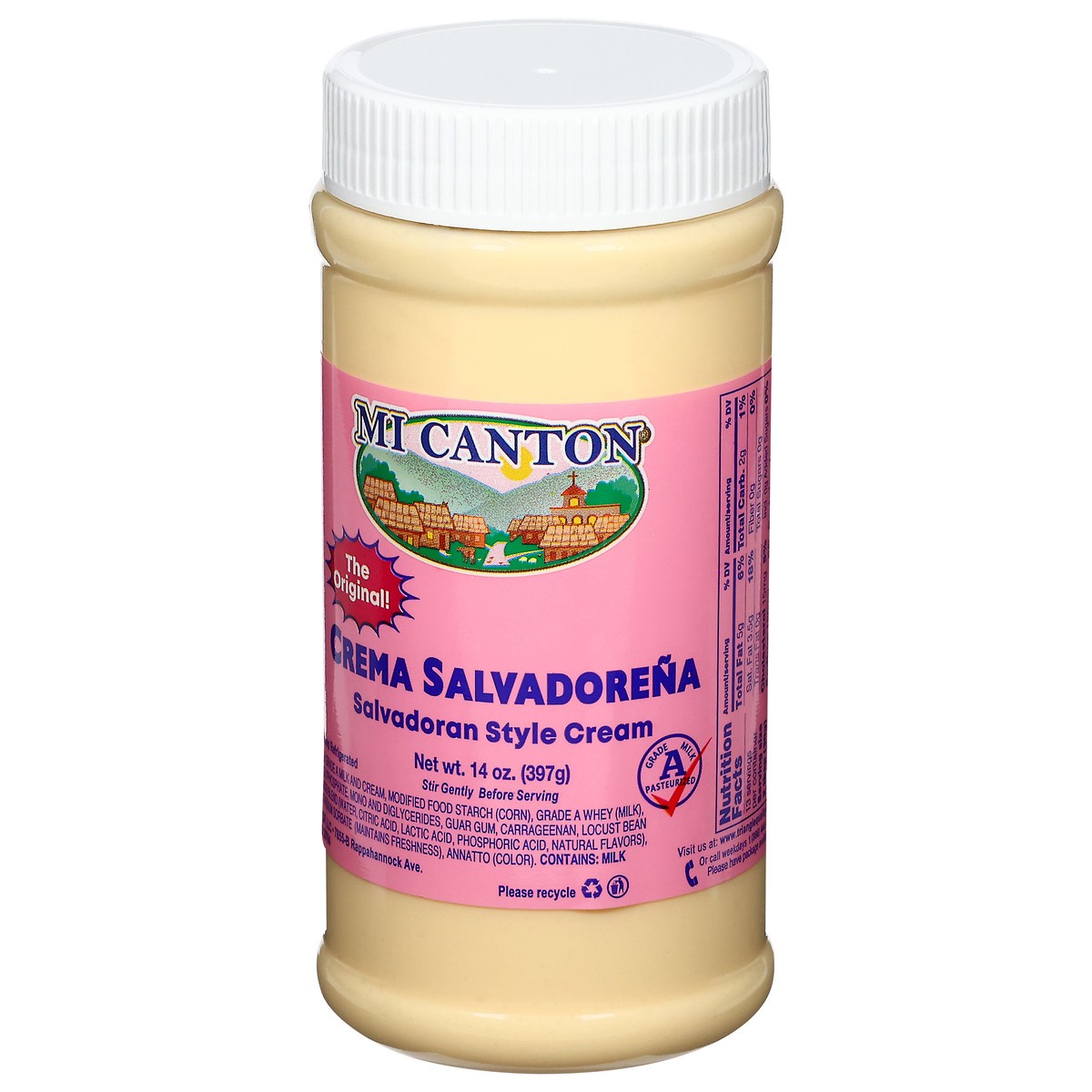 slide 12 of 13, Mi Canton Salvadoran Style Cream 14 oz, 14 oz