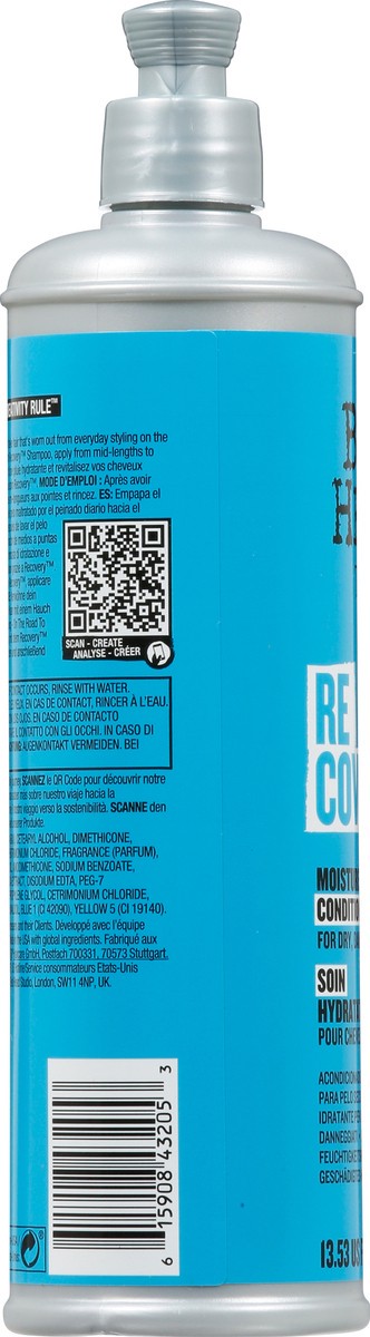 slide 6 of 9, Bed Head Recovery Moisture Rush Conditioner 13.53 fl oz, 13.53 oz