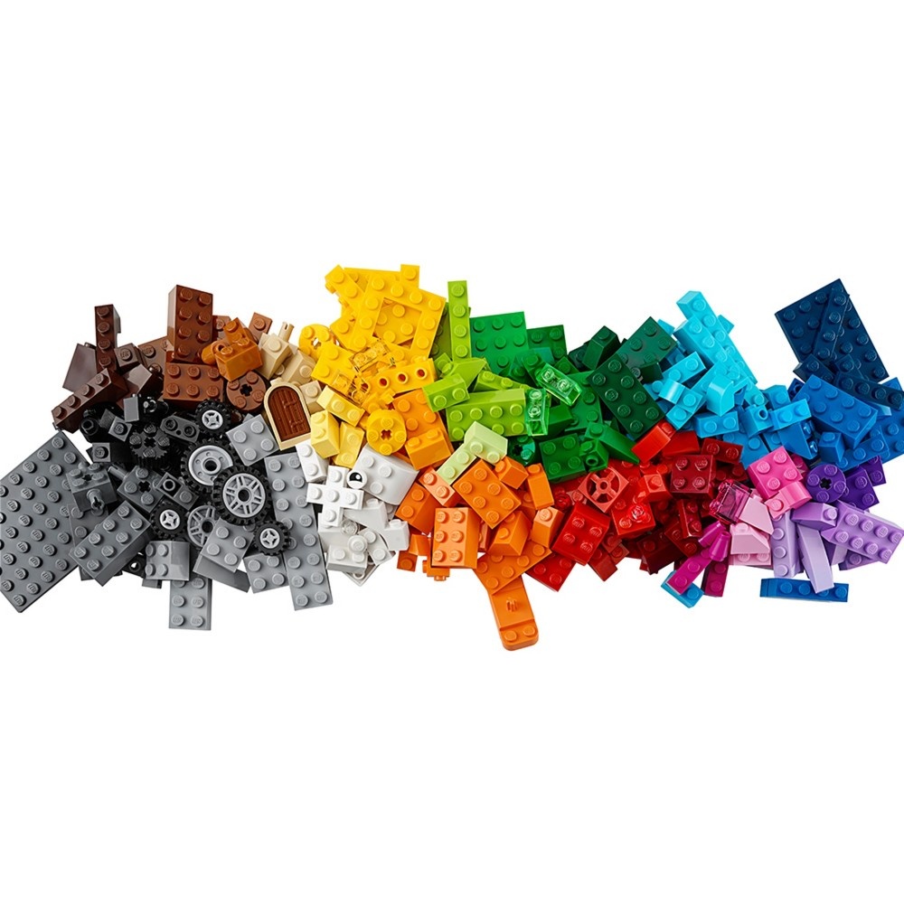 slide 5 of 10, LEGO Classic Medium Creative Brick Box Building Toys for Creative Play, Kids Creative Kit 10696, 1 ct