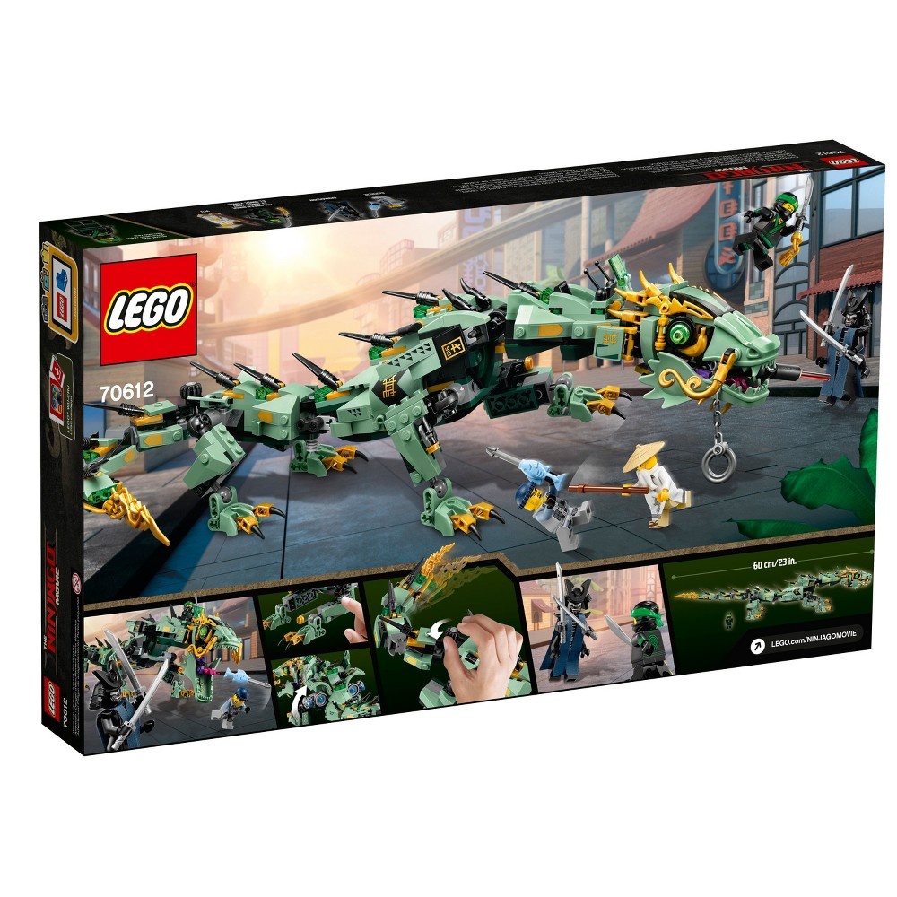 slide 3 of 13, Ninjago Green Ninja Mech Dragon 70612, 1 ct