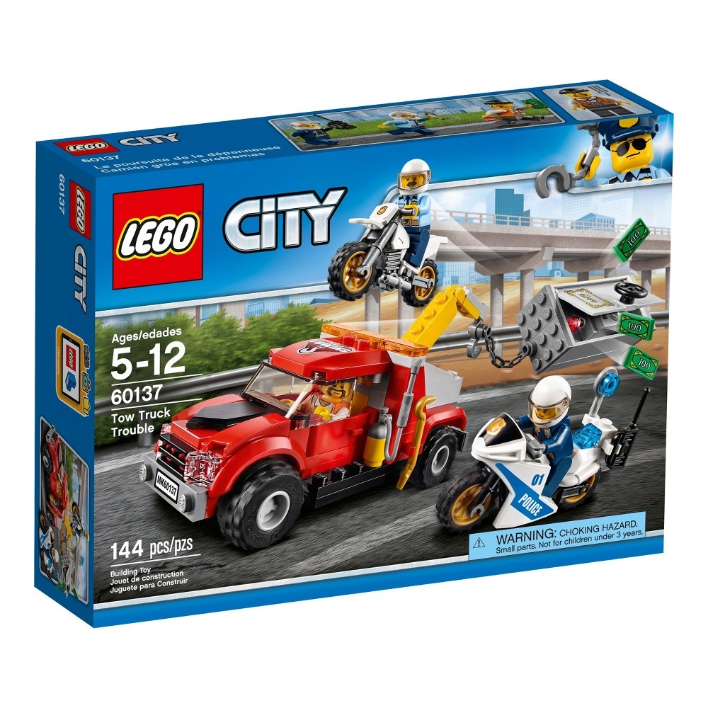 slide 3 of 12, LEGO City Police Tow Truck Trouble 60137, 1 ct