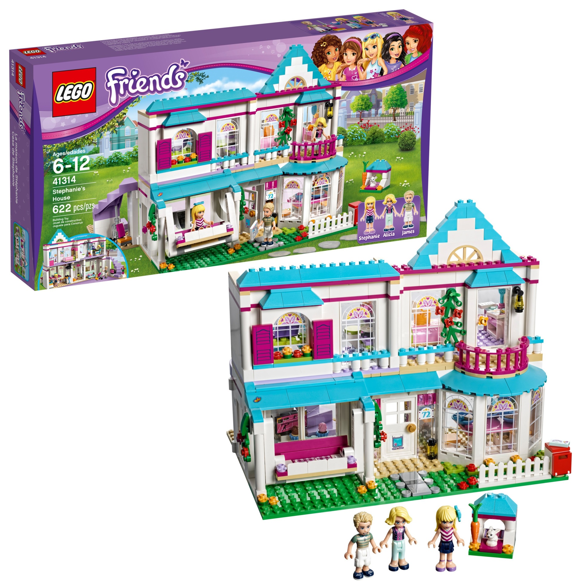 slide 1 of 17, LEGO Friends Stephanie's House 41314, 1 ct