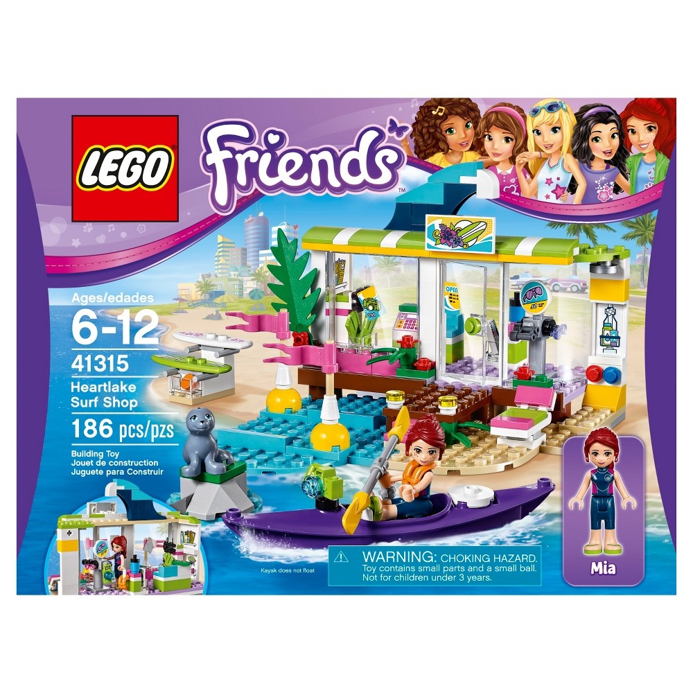 slide 3 of 10, LEGO Friends Heartlake Surf Shop 41315, 1 ct