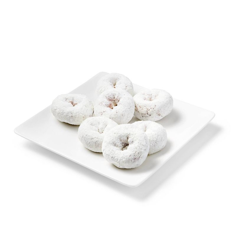 slide 2 of 3, Powdered Sugar Mini Donuts - 11oz - Favorite Day™, 11 oz