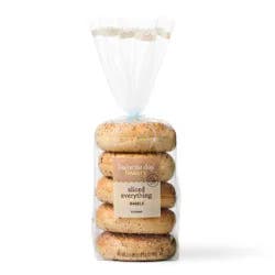 Sliced Everything Bagels - 17.5oz/5ct - Favorite Day™