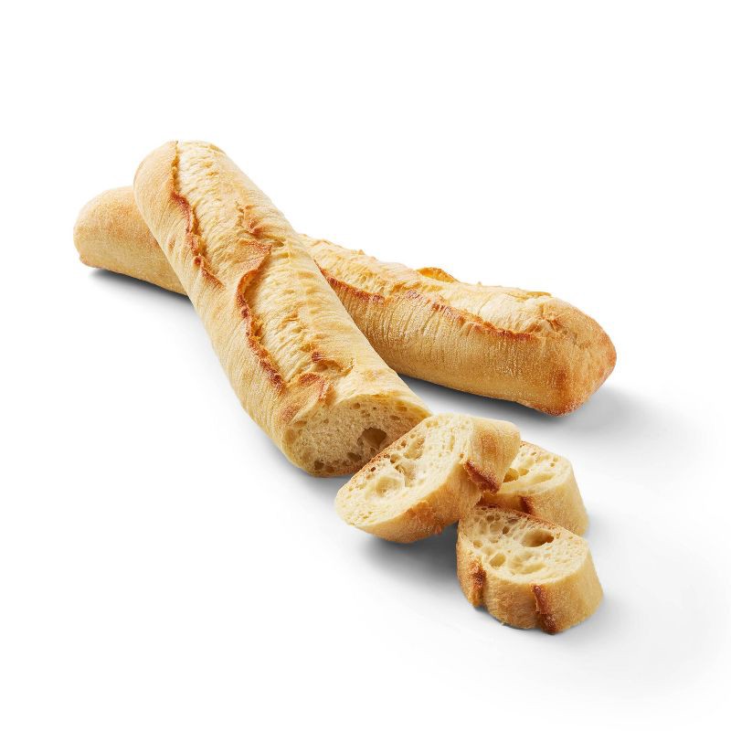 slide 2 of 3, Take And Bake Baguettes - 14oz/2ct - Favorite Day™, 2 ct; 14 oz