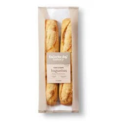 Take And Bake Baguettes - 14oz/2ct - Favorite Day™