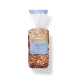Blueberry Streusel Breakfast Bread - 20oz - Favorite Day™