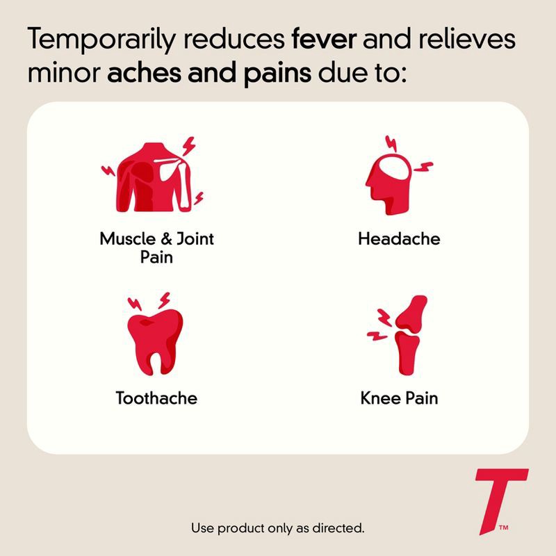 slide 4 of 11, Tylenol Extra Strength Pain Reliever and Fever Reducer Caplets - Acetaminophen - 24ct, 24 ct