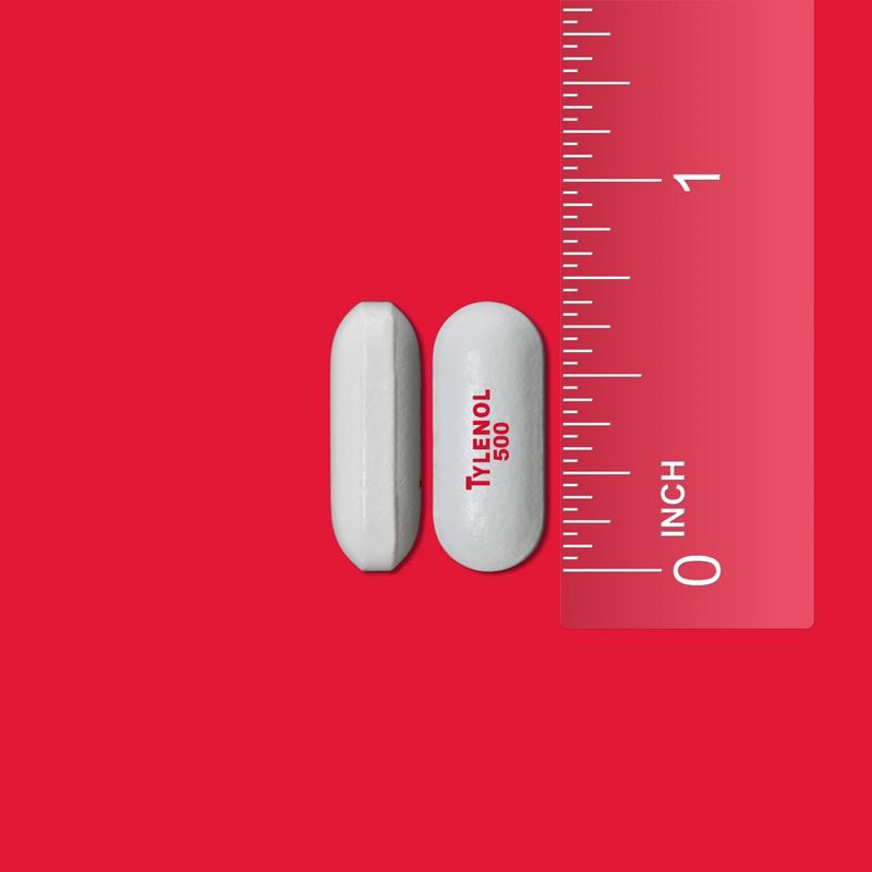 slide 9 of 9, Tylenol Extra Strength Pain Reliever and Fever Reducer Caplets - Acetaminophen - 24ct, 24 ct