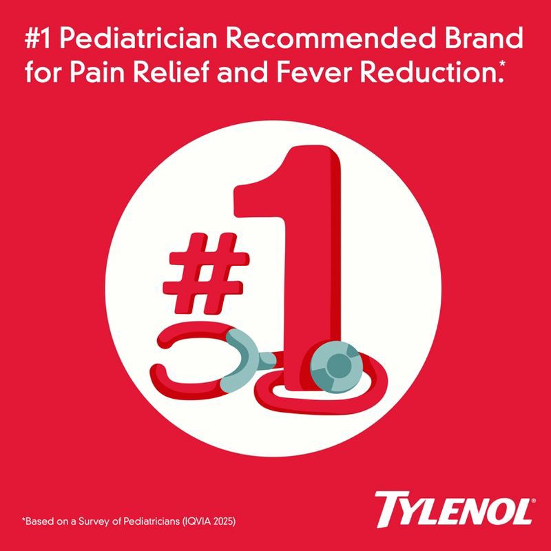 slide 4 of 10, Infants' Tylenol Pain Reliever and Fever Reducer Liquid Drops - Acetaminophen - Grape - 1 fl oz, 1 fl oz