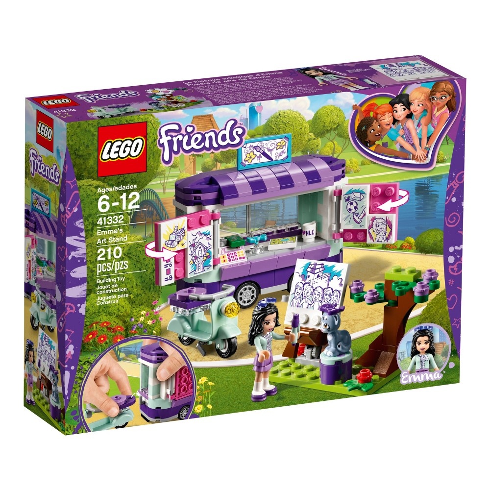 slide 4 of 6, LEGO Friends Emma's Art Stand, 1 ct