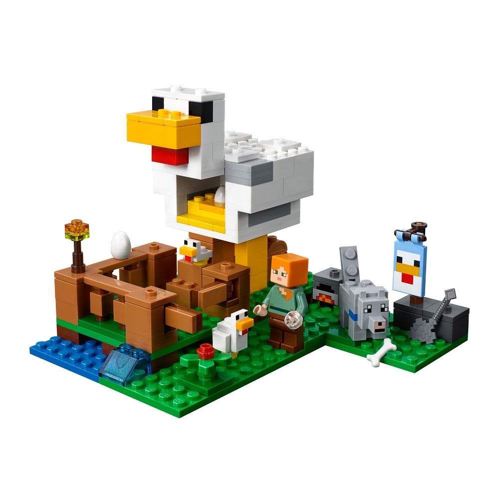 slide 2 of 6, LEGO Minecraft The Chicken Coop 21140, 1 ct