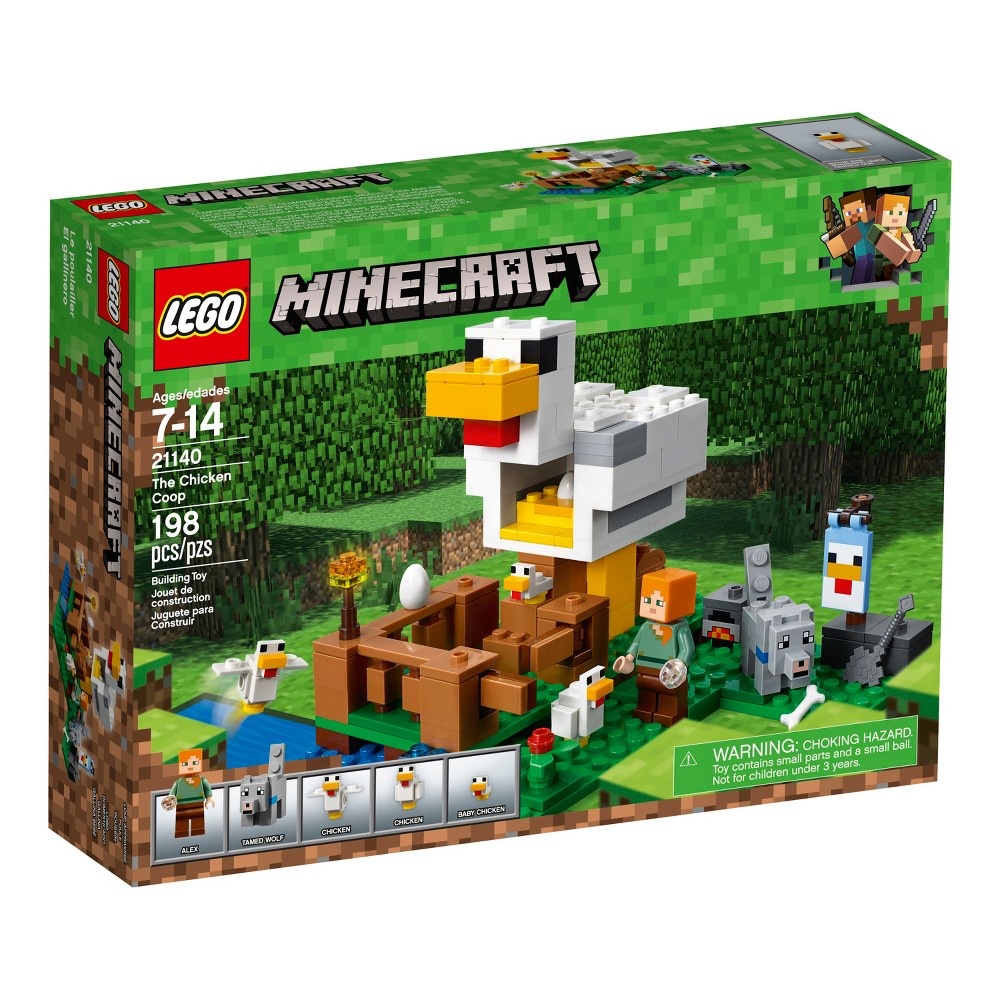 slide 4 of 6, LEGO Minecraft The Chicken Coop 21140, 1 ct