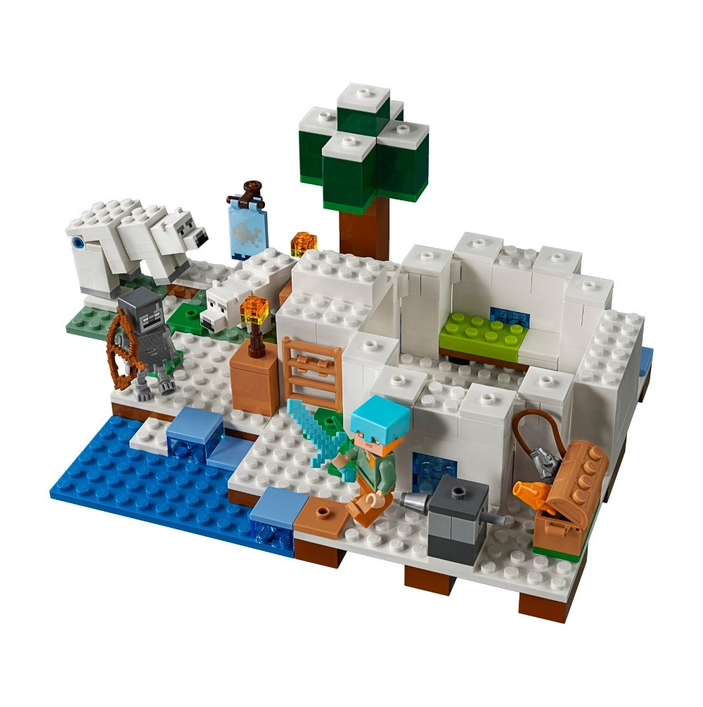slide 3 of 6, LEGO Minecraft The Polar Igloo, 1 ct