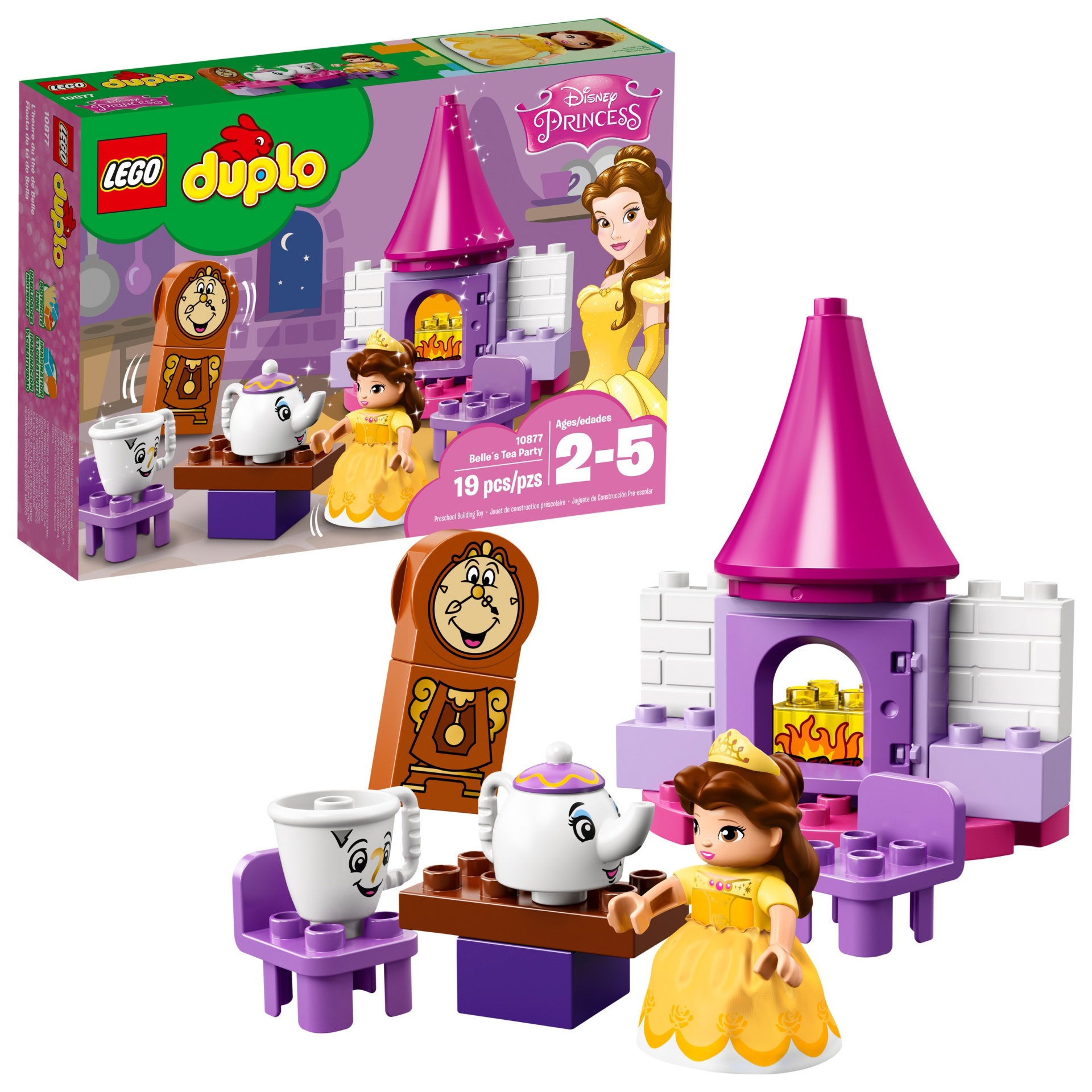 slide 1 of 5, LEGO Princess Belle's Tea Party 10877, 1 ct
