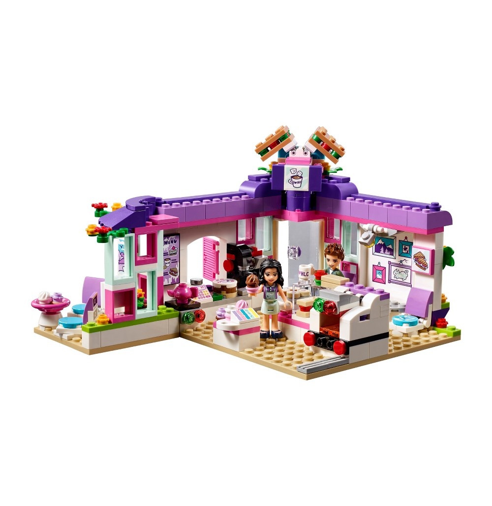 slide 3 of 8, LEGO Friends Emma's Art Cafe, 1 ct