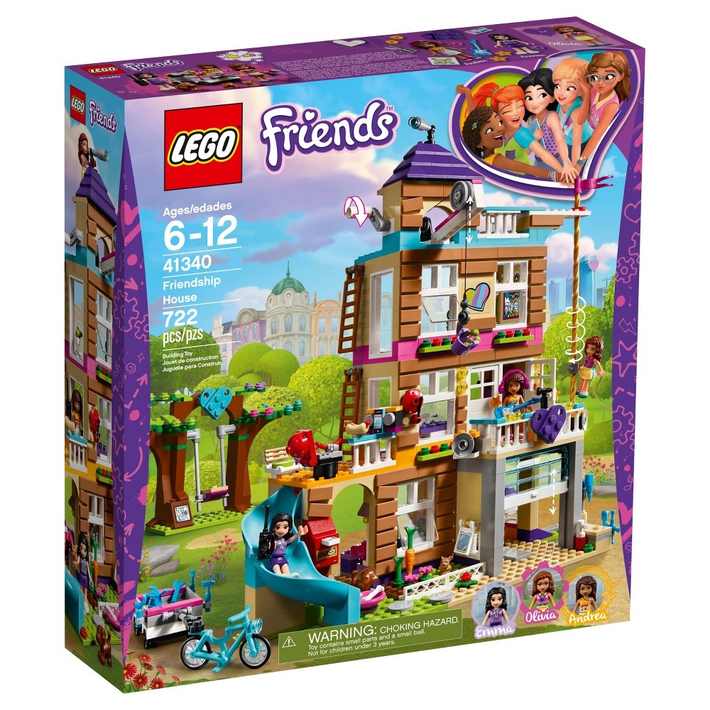 slide 4 of 6, LEGO Friends Friendship House 41340, 1 ct