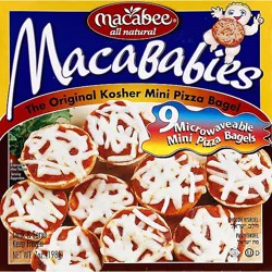 Macabee Mini Pizza Bagels - 7 Oz