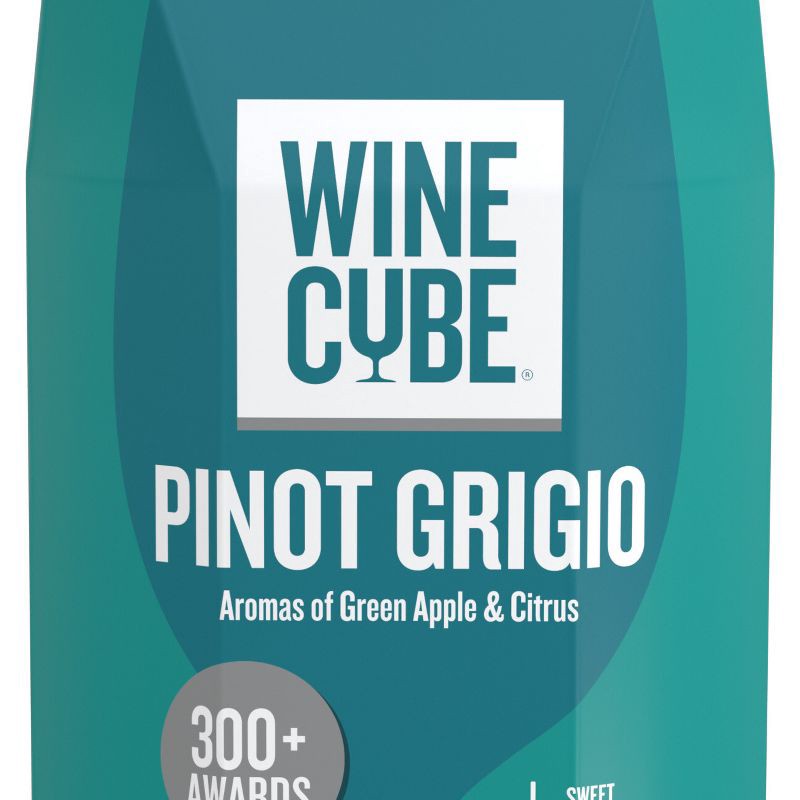 slide 4 of 4, Pinot Grigio White Wine - 500ml Carton - Wine Cube™, 500 ml